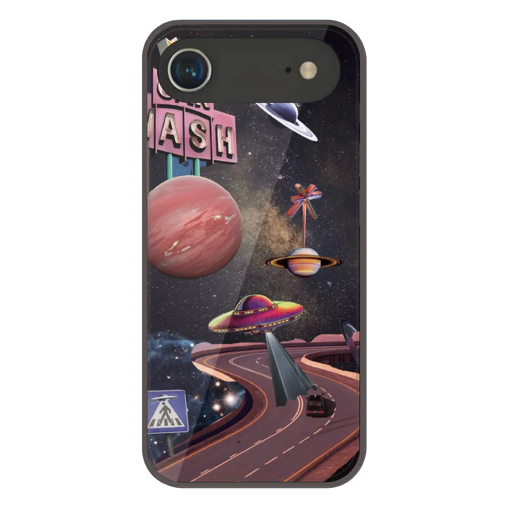 Cosmic Aesthetic - Printed Silicone Case For Apple iPhone Air
