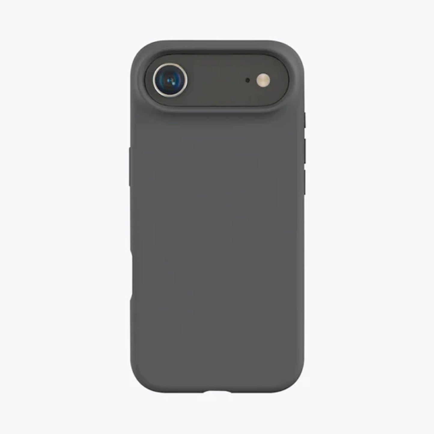 Black Liquid Silicone Case For Apple iPhone Models
