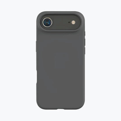 Black Liquid Silicone Case For Apple iPhone Models