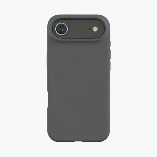 Black Liquid Silicone Case For Apple iPhone Models