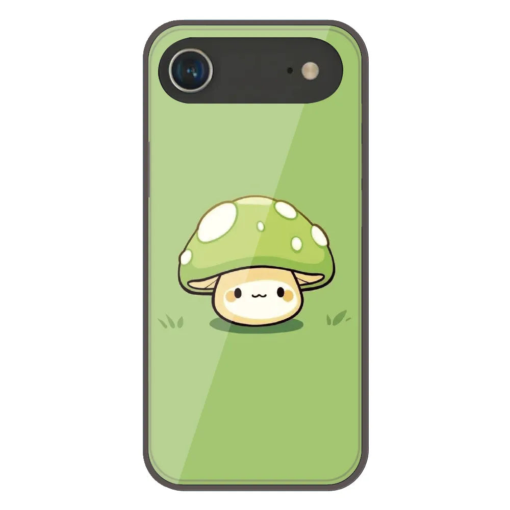 Cute Mushroom Character - Printed Silicone Case For Apple iPhone Air