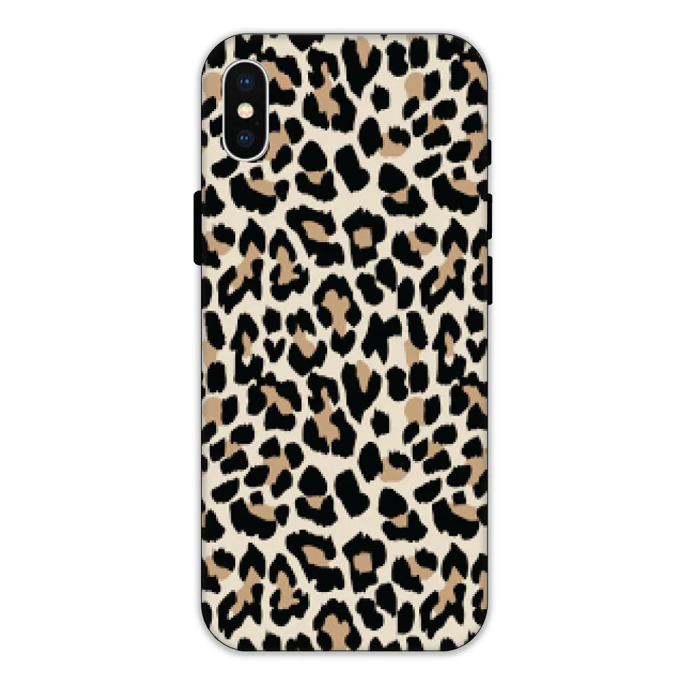 Leopard Print Hard Case Apple iPhone X Models