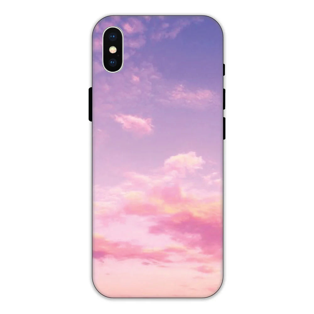 Pink Clouds Hard Case Apple iPhone X Models