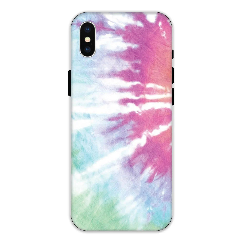 3 Color Splash Tie Dye Hard Case Apple iPhone X Models