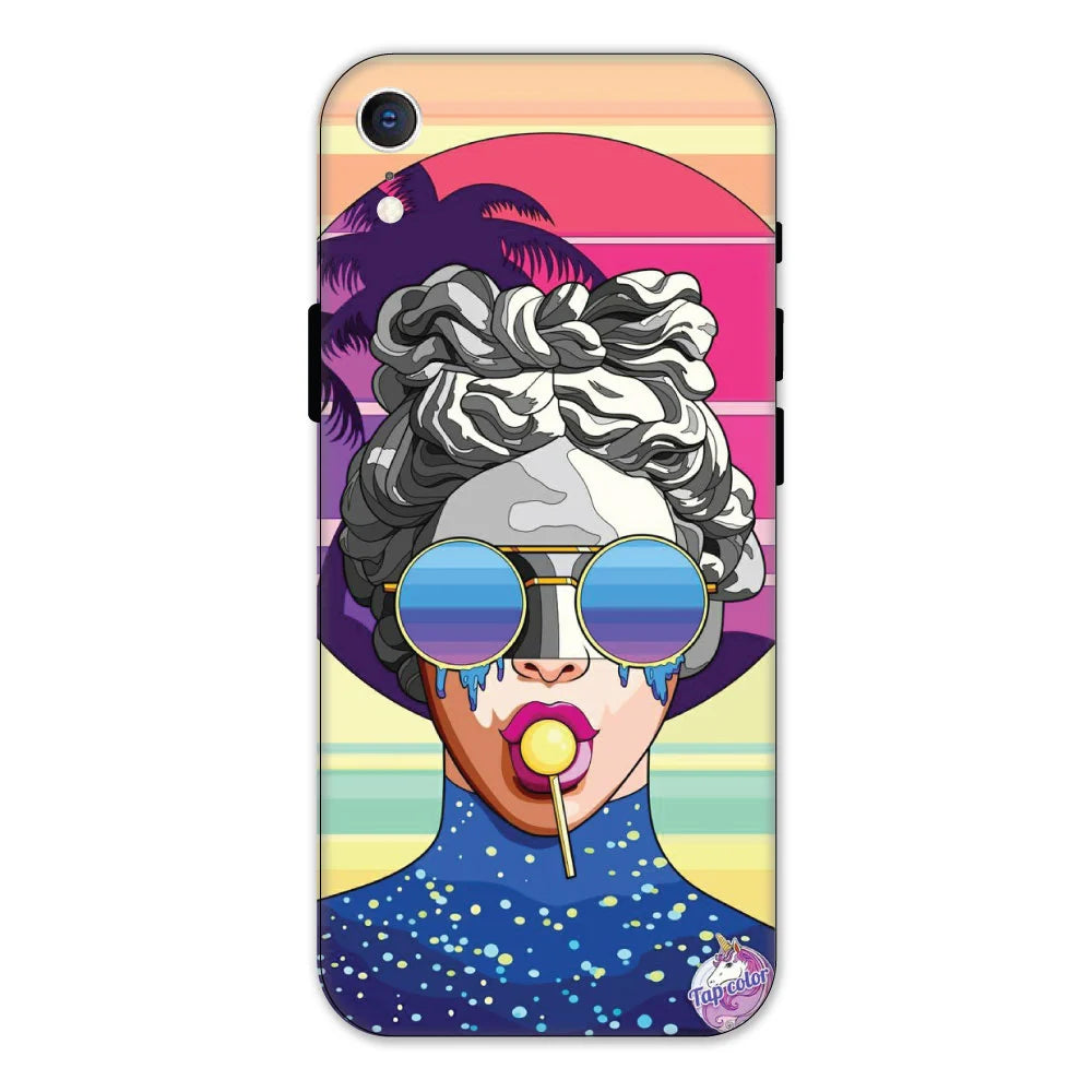 Lollipop Girl Hard Case Apple iPhone XR Models