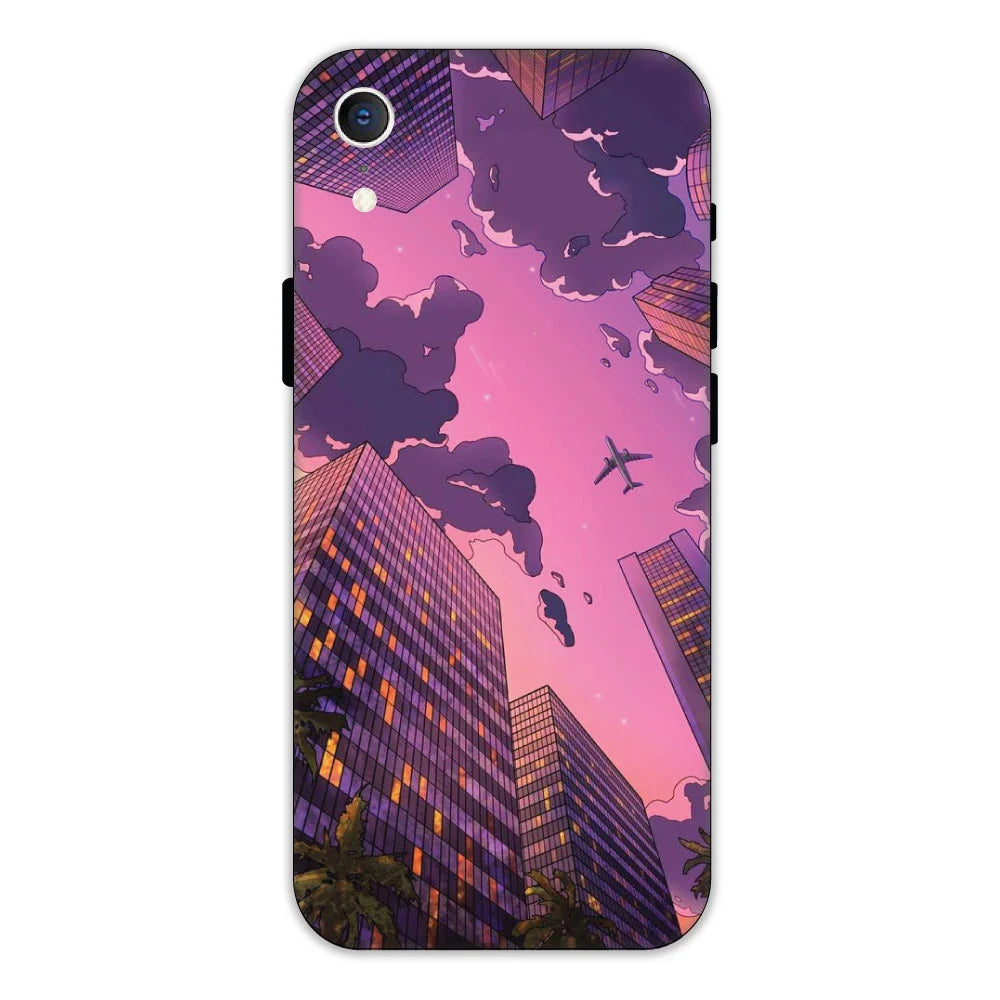 Purple Sky Hard Case Apple iPhone XR Models