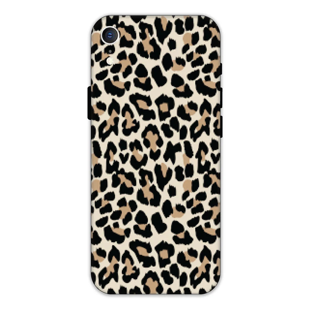 Leopard Print Hard Case Apple iPhone XR Models