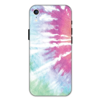 3 Color Splash Tie Dye Hard Case Apple iPhone XR Models