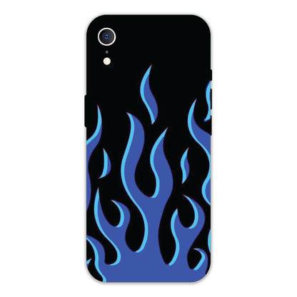 Blue Flames Hard Case For Apple iPhone XR Models