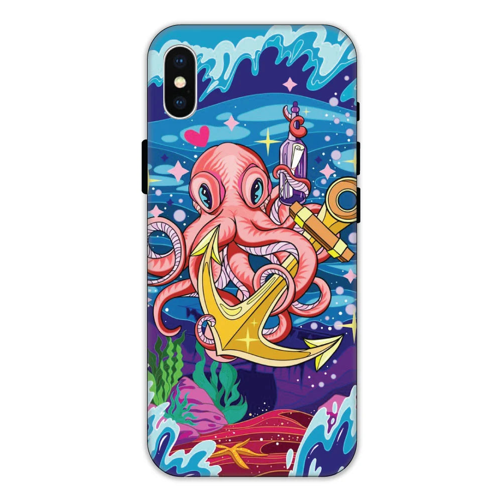 Octopus Hard Case Apple iPhone XS Max Models