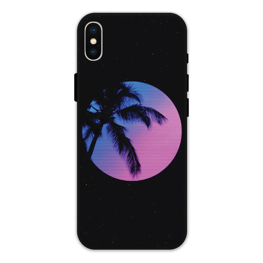 Night Terror Synthwave Hard Case Apple iPhone XS Max Models