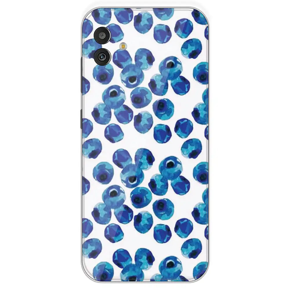 Blueberries - Printed Silicone Case For Samsung Galaxy M13