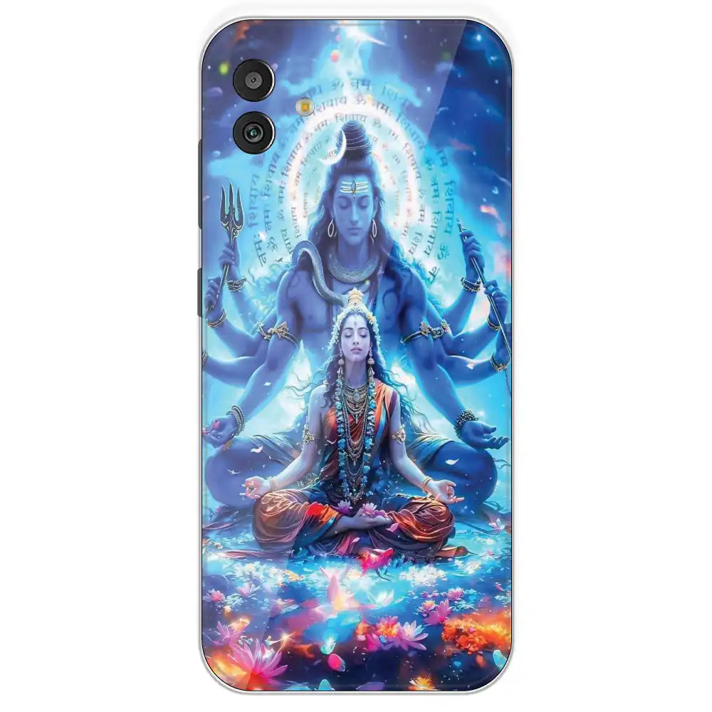 Shiv Parvati - Printed Silicone Case For Samsung Galaxy M13