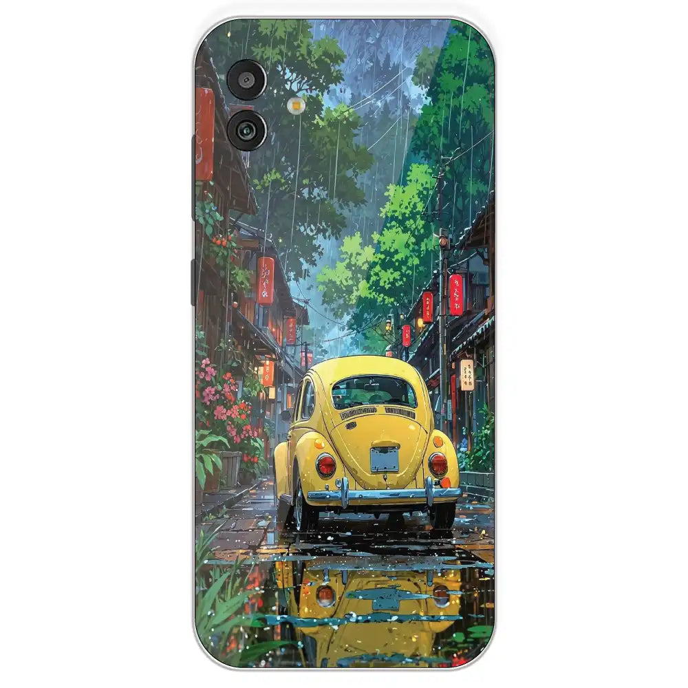 Yellow Bettle - Printed Silicone Case For Samsung Galaxy M13