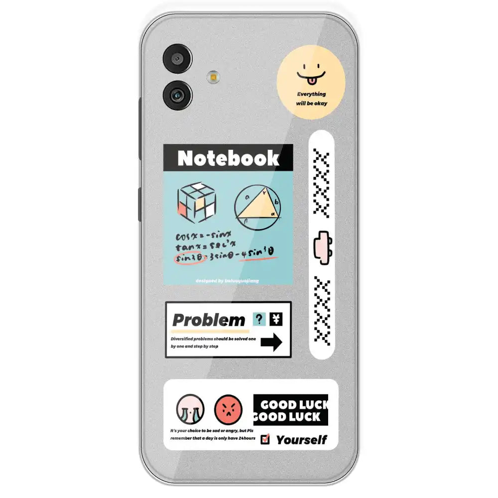 Exam Collage - Printed Silicone Case For Samsung Galaxy M13