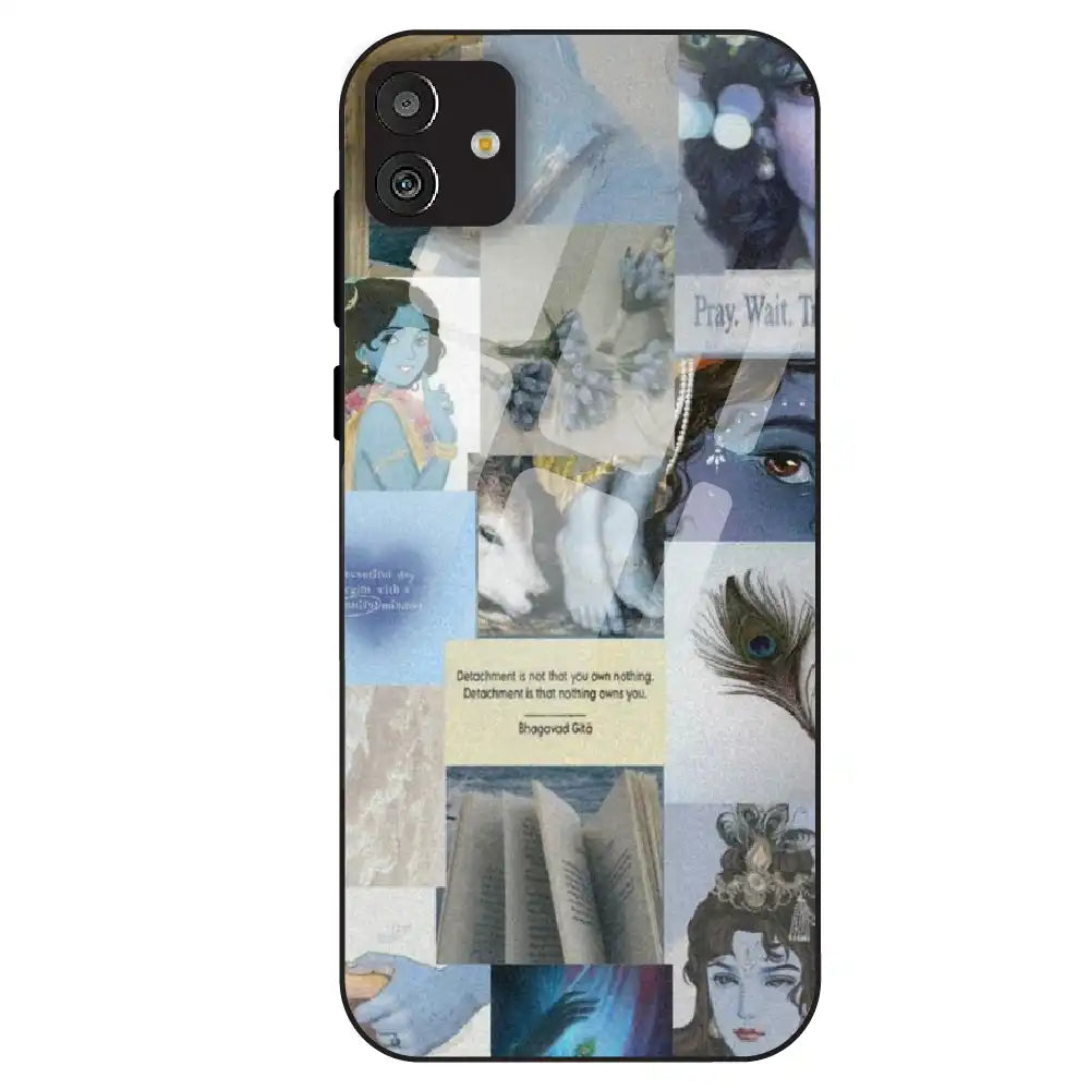 Krishna Aesthetic - Glass Case For Samsung Galaxy M13