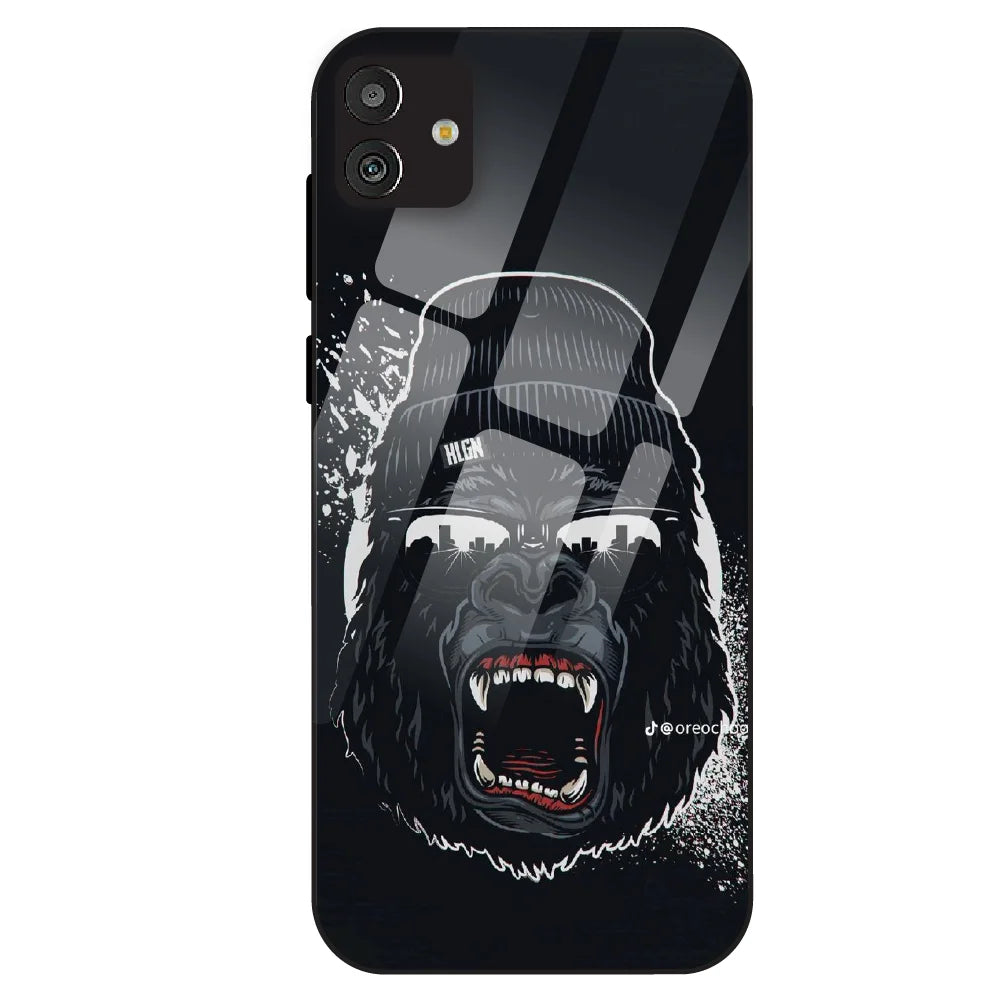 Savage Gorilla Street - Glass Case For Samsung Galaxy M13