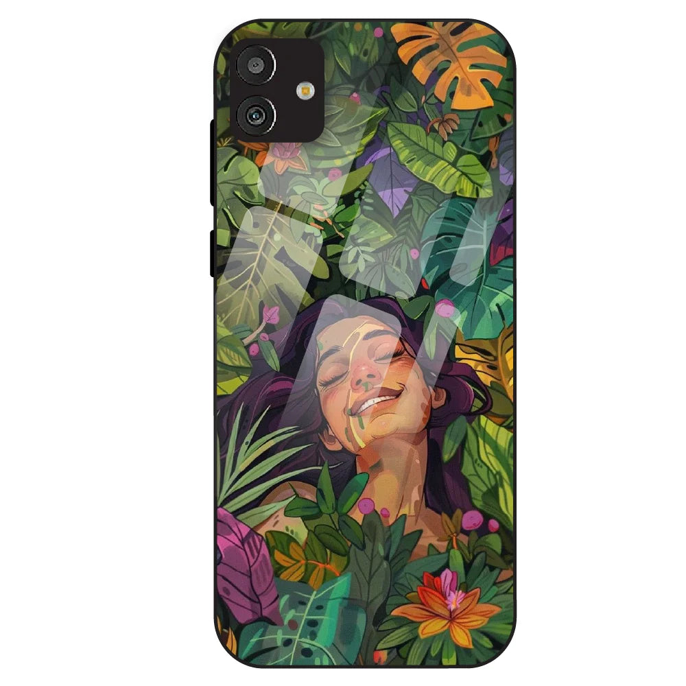 Nature Bliss Aesthetic - Glass Case For Samsung Galaxy M13