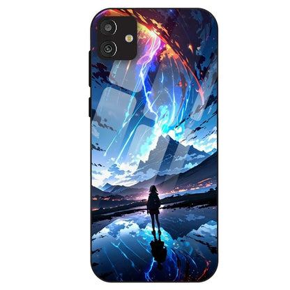 Dreamscape Sky - Glass Case For Samsung Galaxy M13