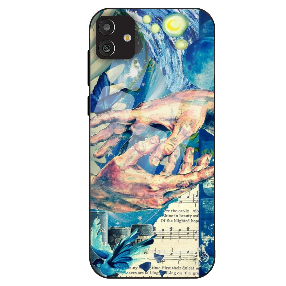 Cosmic Touch - Glass Case For Samsung Galaxy M13