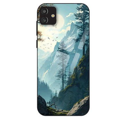 Mountain Landscape - Glass Case For Samsung Galaxy M13