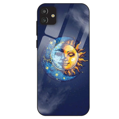 Celestial Eclipse Art - Glass Case For Samsung Galaxy M13