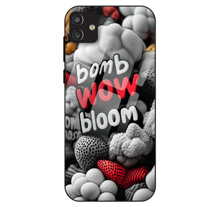 Urban Pop Text Aesthetic - Glass Case For Samsung Galaxy M13