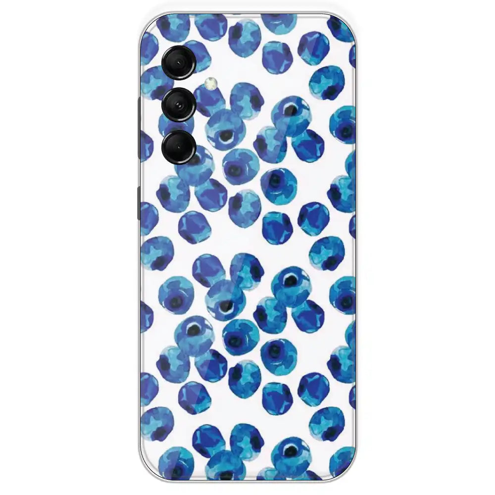 Blueberries - Printed Silicone Case For Samsung Galaxy M14