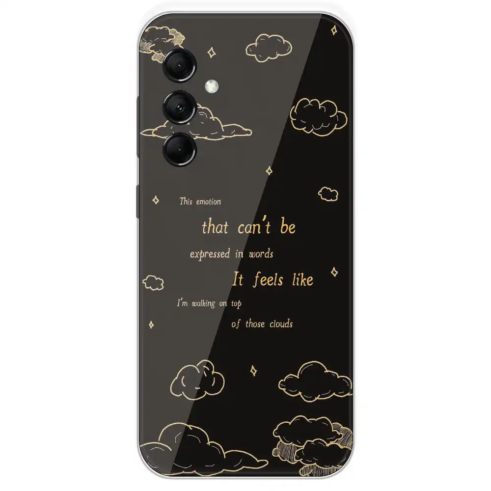 On Top Of Those Clouds - Printed Silicone Case For Samsung Galaxy M14
