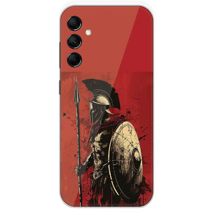 War - Printed Silicone Case For Samsung Galaxy M14