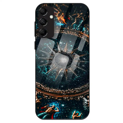 Celestial Star Compass - Glass Case For Samsung Galaxy M14