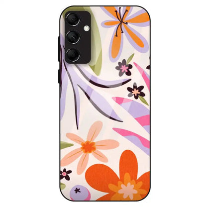 Floral Bliss Aesthetic - Glass Case For Samsung Galaxy M14
