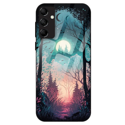Moonlit Forest - Glass Case For Samsung Galaxy M14