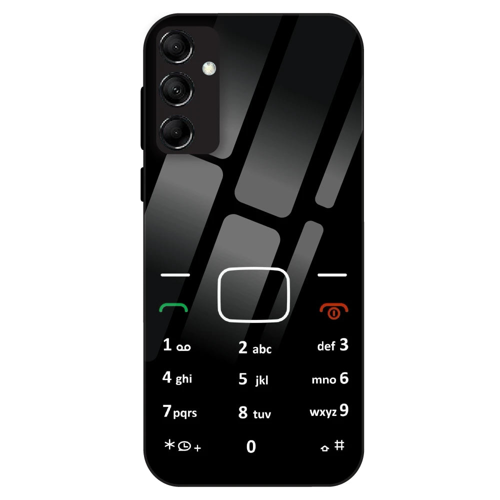 Retro Dial Pad Aesthetic - Glass Case For Samsung Galaxy M14