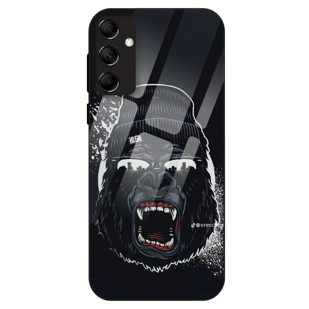 Savage Gorilla Street - Glass Case For Samsung Galaxy M14