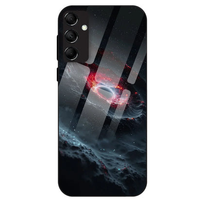 Cosmic Black Hole - Glass Case For Samsung Galaxy M14