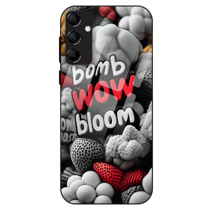 Urban Pop Text Aesthetic - Glass Case For Samsung Galaxy M14