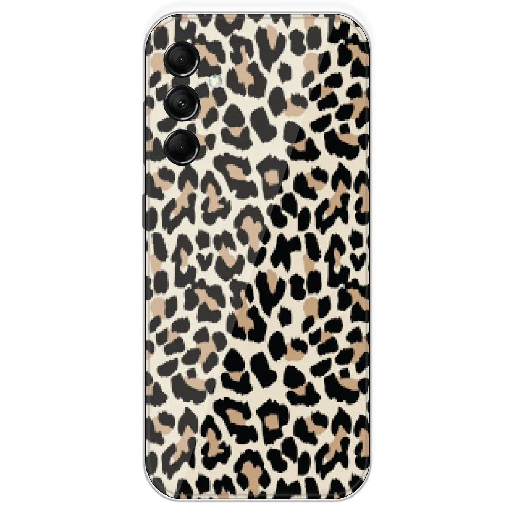 Leopard Print - Printed Silicone Case For Samsung Galaxy M14