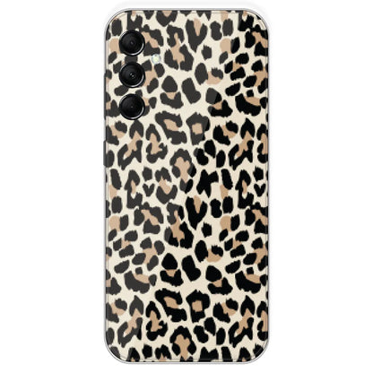 Leopard Print - Printed Silicone Case For Samsung Galaxy M14