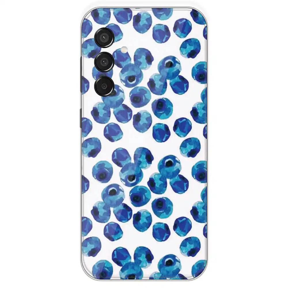 Blueberries - Printed Silicone Case For Samsung Galaxy M15