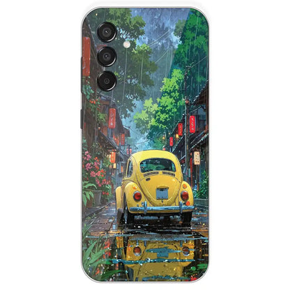 Yellow Bettle - Printed Silicone Case For Samsung Galaxy M15