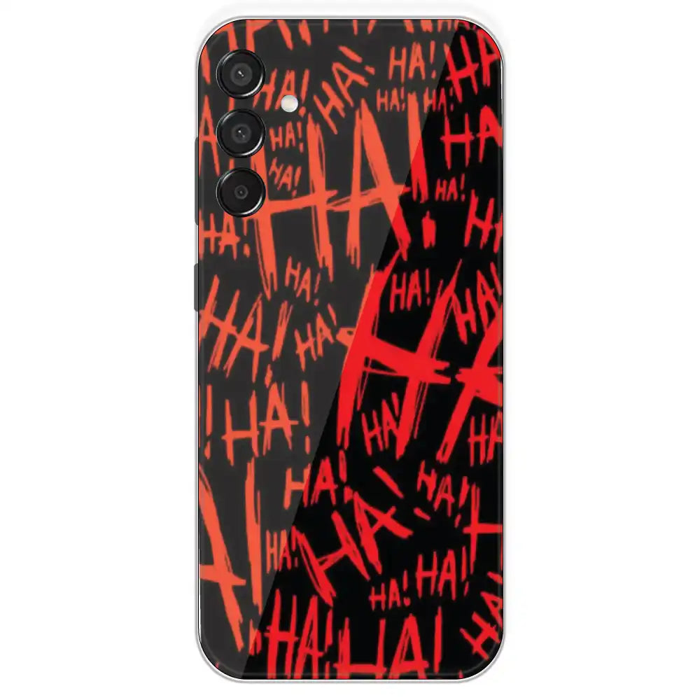 Ha ! - Printed Silicone Case For Samsung Galaxy M15