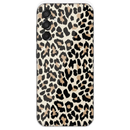 Leopard Print - Printed Silicone Case For Samsung Galaxy M15