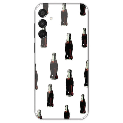 Soft Drink - Clear Printed Silicone Case For Samsung Galaxy M15