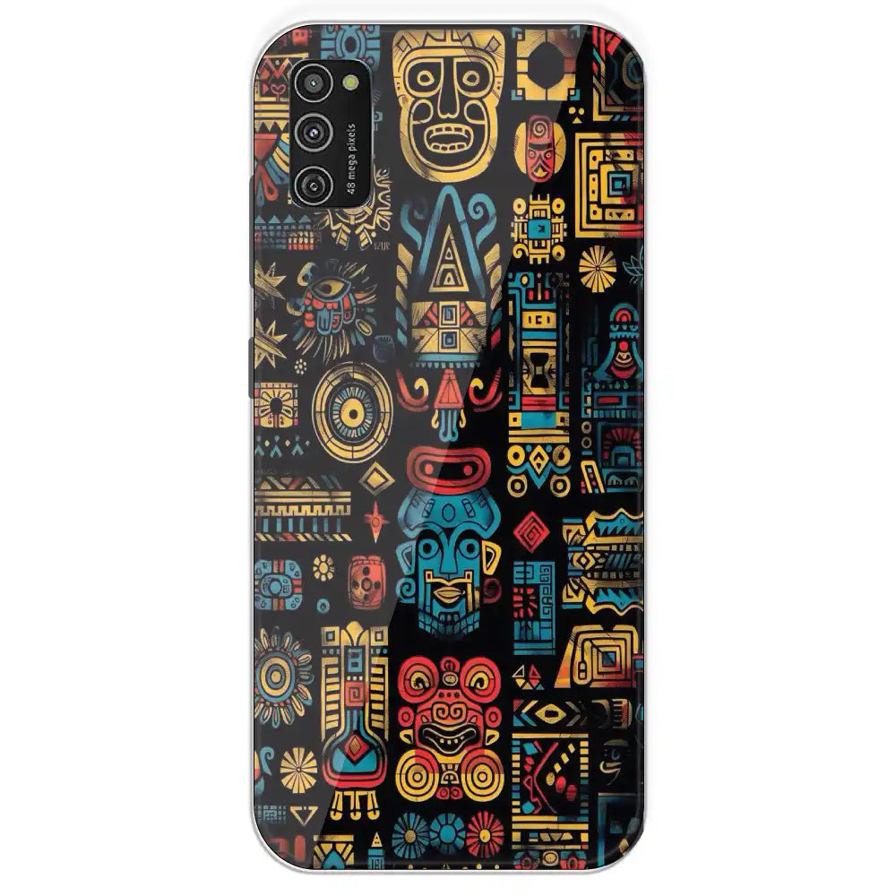 Modern Art - Printed Silicone Case For Samsung Galaxy M21