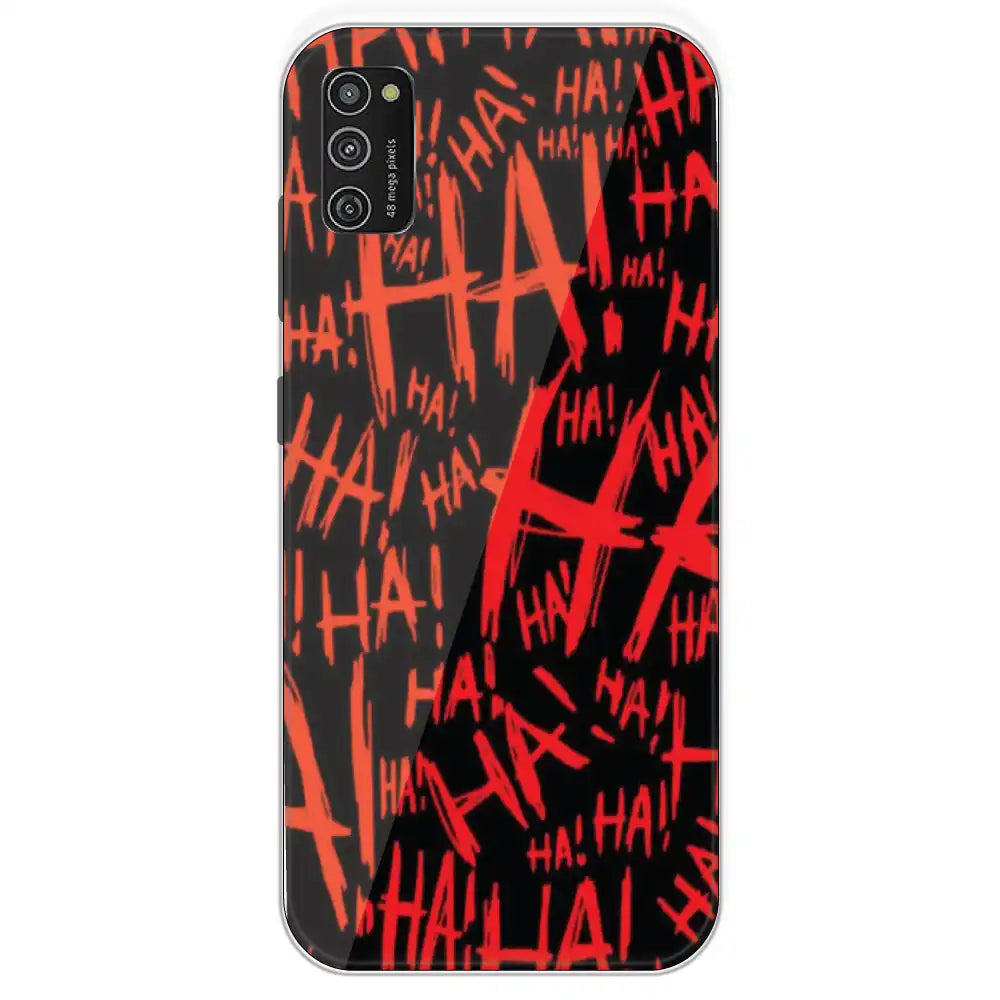 Ha ! - Printed Silicone Case For Samsung Galaxy M21