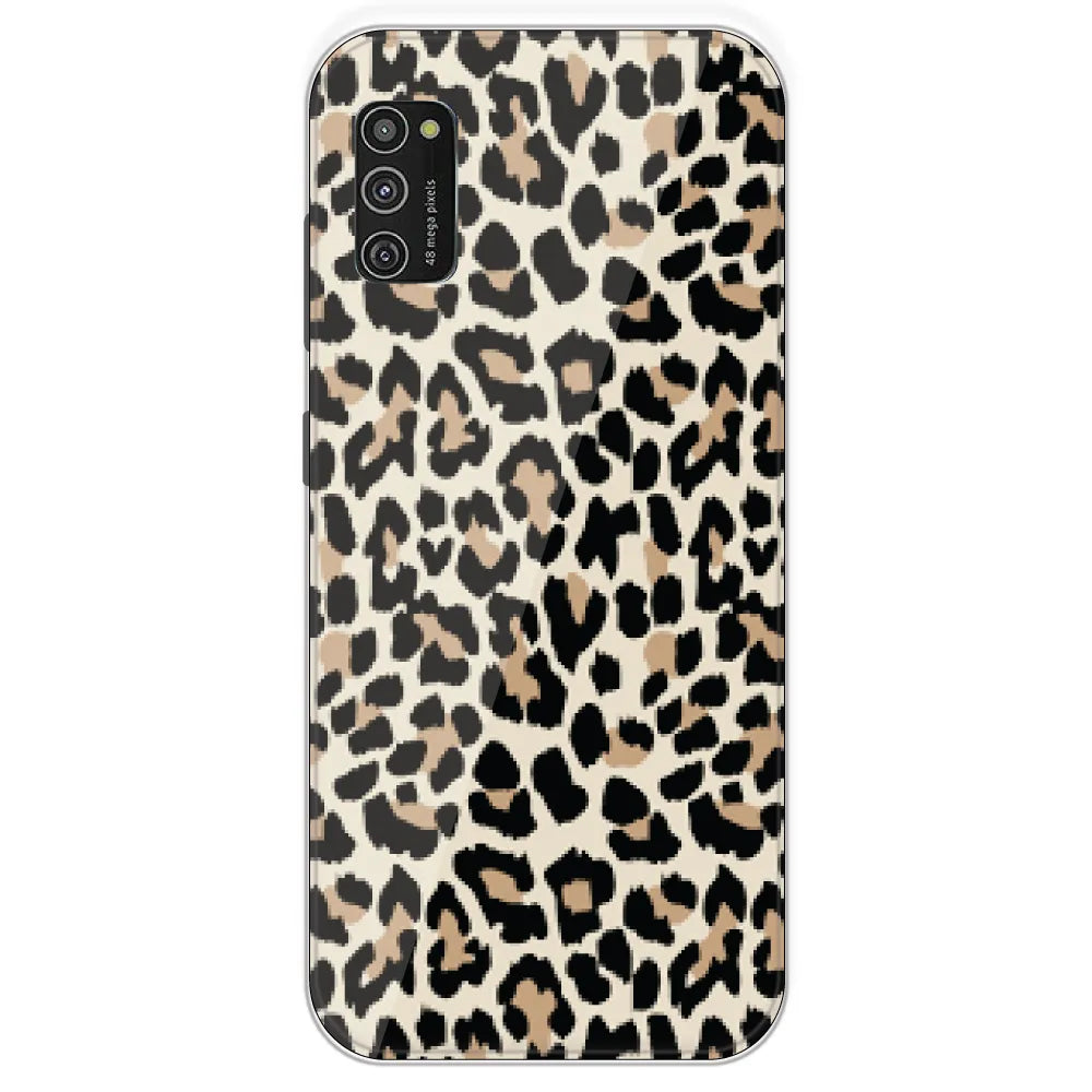 Leopard Print - Printed Silicone Case For Samsung Galaxy M21
