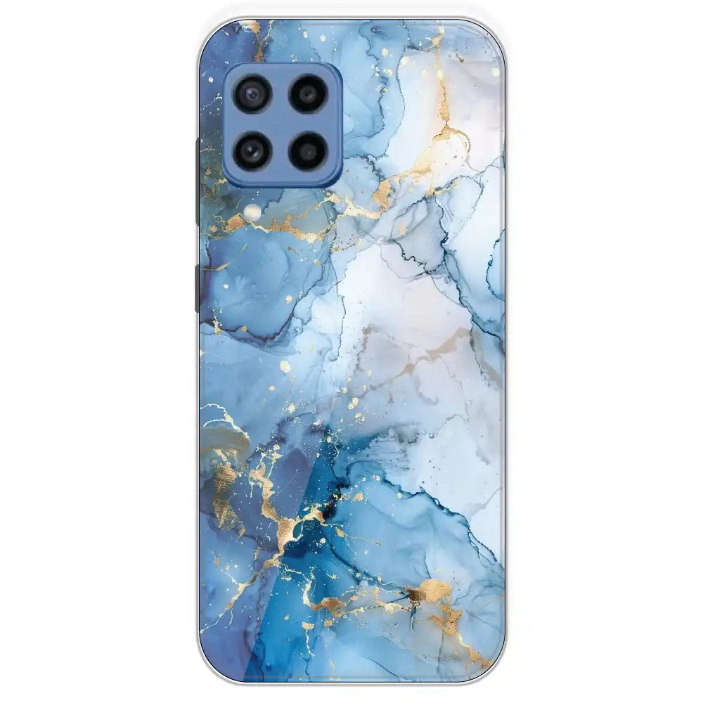Blue Marble - Printed Silicone Case For Samsung Galaxy M22