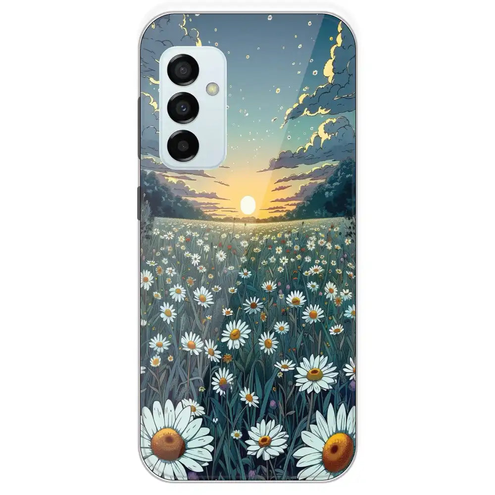 Daisy Sunset - Printed Silicone Case For Samsung Galaxy M23
