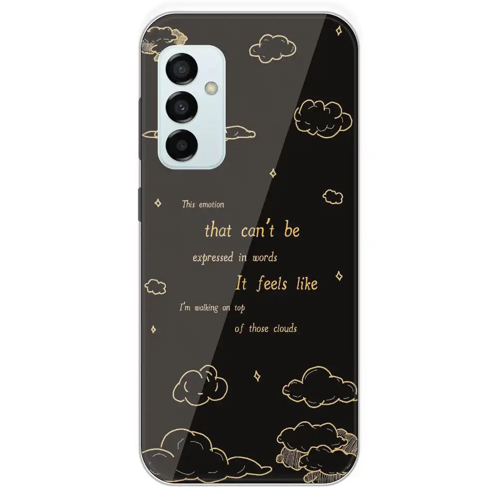 On Top Of Those Clouds - Printed Silicone Case For Samsung Galaxy M23